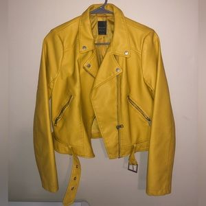 Yellow mustard Jacket. Size 8